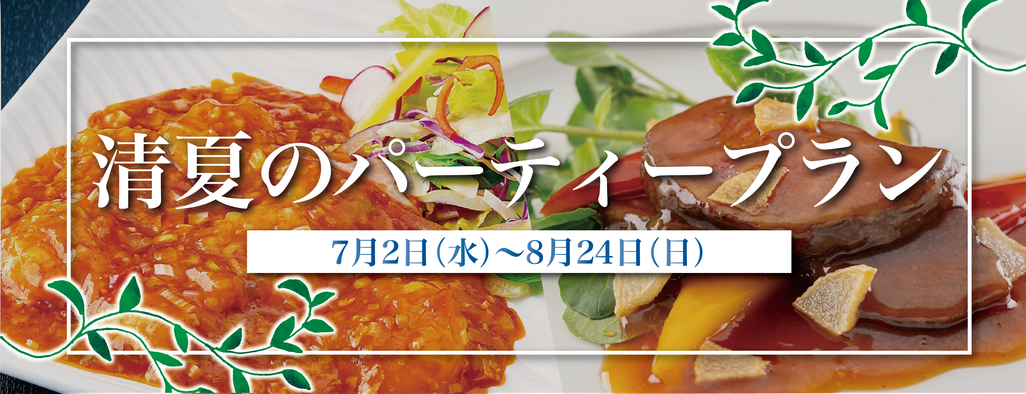 清夏のパーティープラン